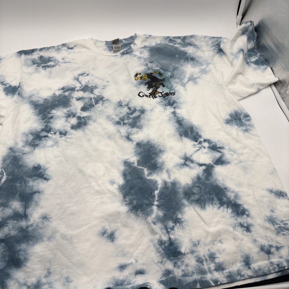 Circle Jerks Tour Tie Die T-shirt Size XXL Men's Short Sleeve‎ Us Tour Reissue